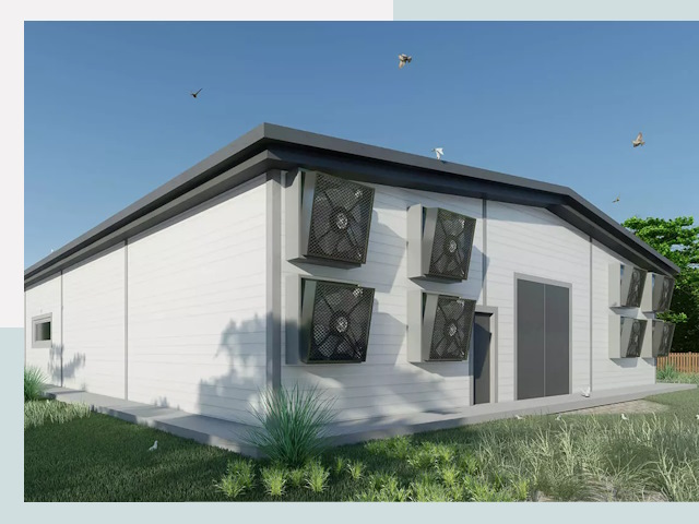 Строительство птичников в Алексеевке