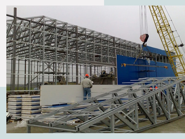 Строительство заводов в Алексеевке