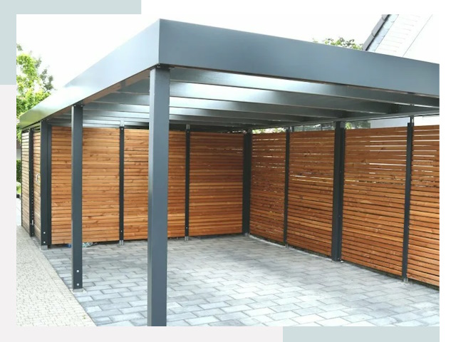 Навесы для парковки в Алексеевке