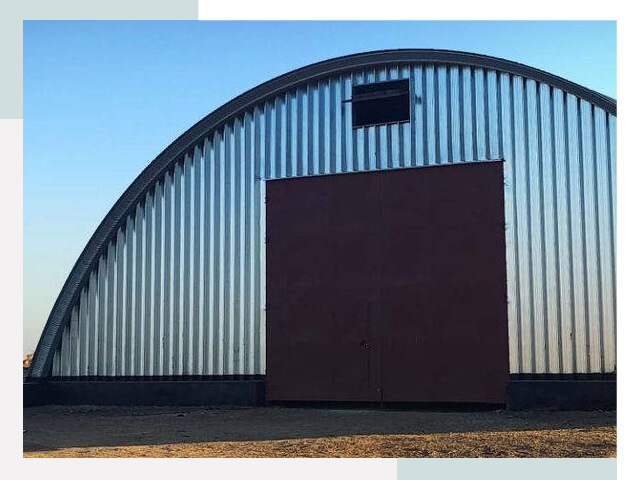 Бескаркасные ангары в Алексеевке
