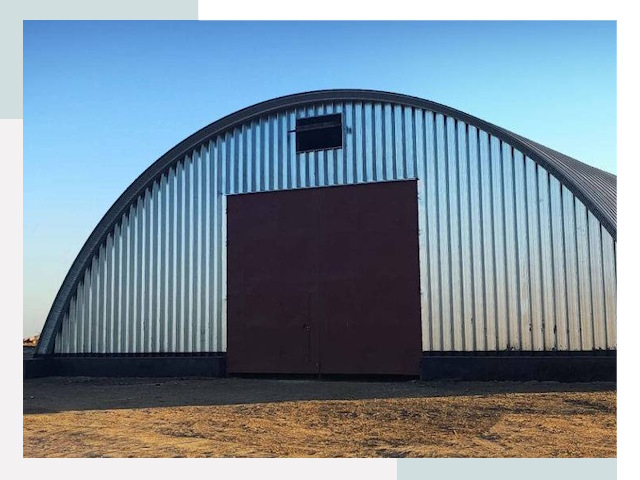 Арочные ангары в Алексеевке
