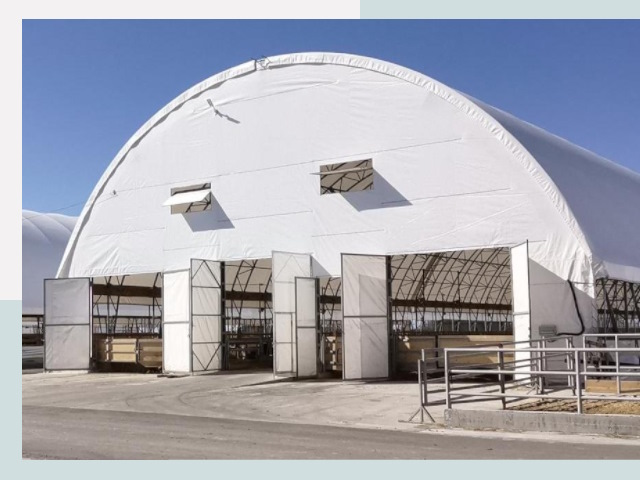 Тентовые ангары по цене 607 руб. в Алексеевка