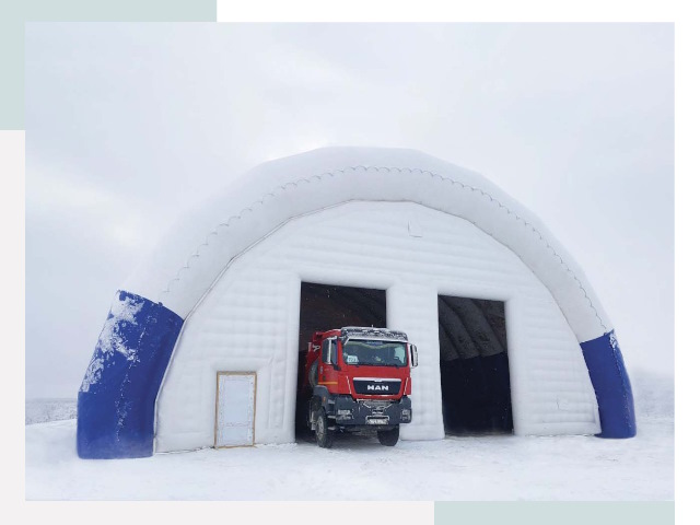 Мобильные ангары в Алексеевке