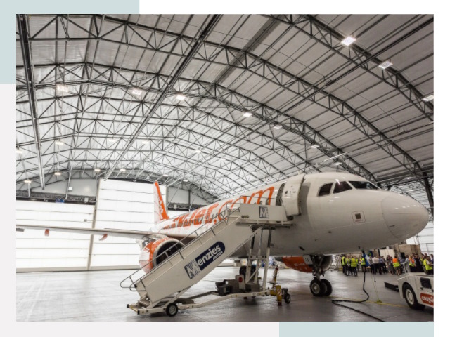 Авиационные ангары в Алексеевке