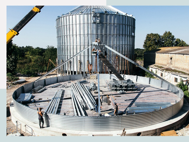 Силосы для зерна в Алексеевка от 607 руб. - Надёжное хранение