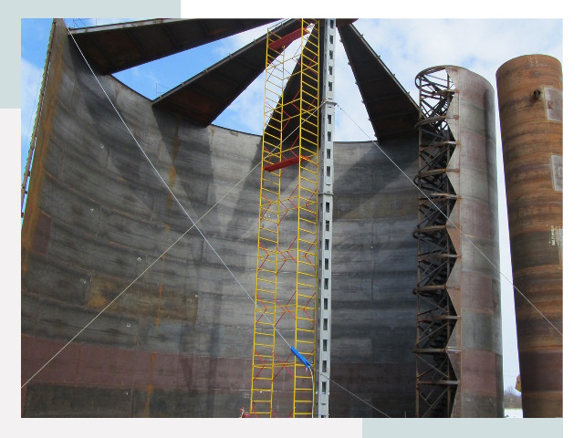 Строительство резервуаров в Алексеевке