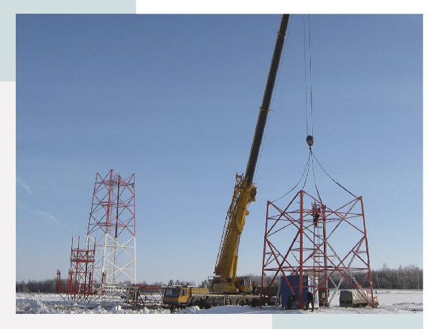 Монтаж вышек связи в Алексеевке