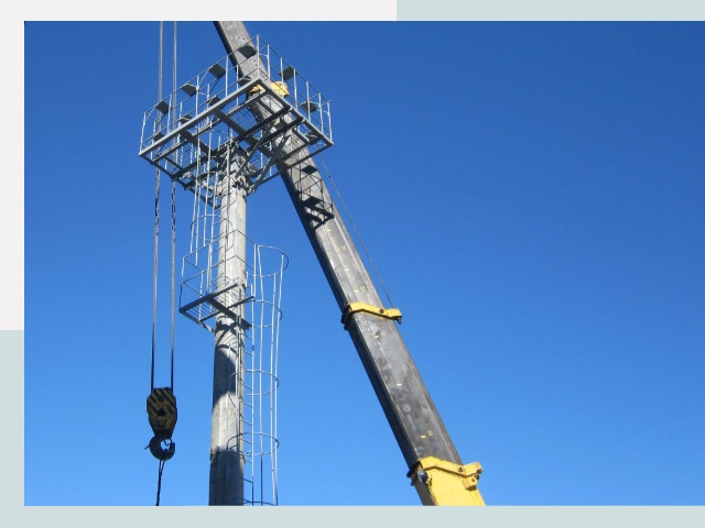 Монтаж осветительных мачт в Алексеевка от 607 руб.