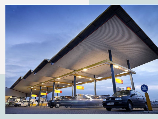 Навесы для АЗС в Алексеевка от 607 руб. - Защита и комфорт