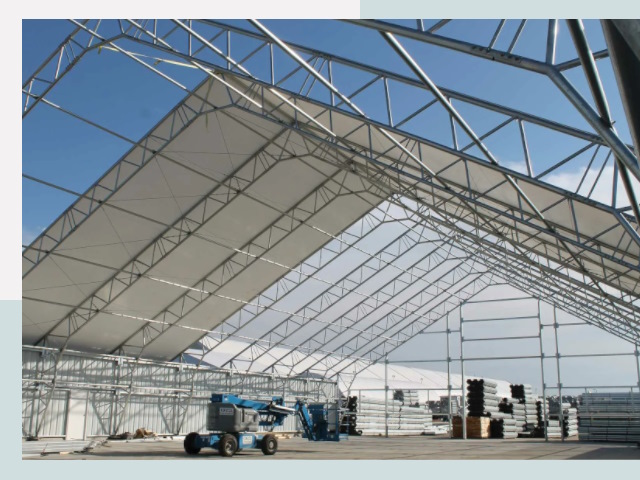 Каркасно-тентовые сооружения от СтальСтрой-Лкв по цене 607 руб.