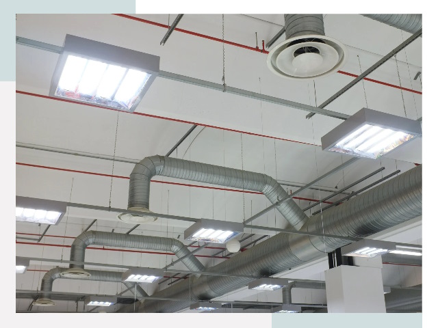 Вентиляция ангаров в Алексеевке