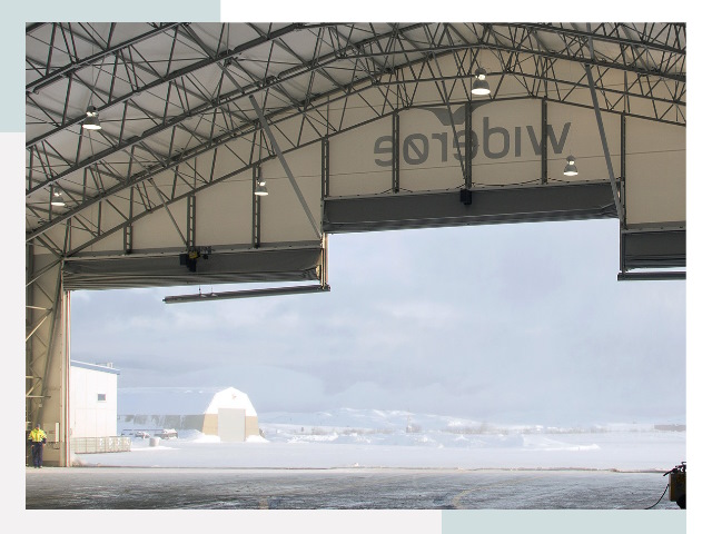 Ворота для ангаров в Алексеевке