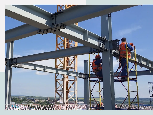 Монтаж металлоконструкций в Алексеевке