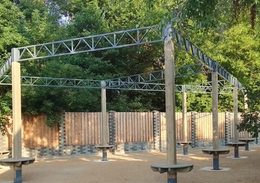 Терраса из металлоконструкций под ключ, проектирование, изготовление и монтаж от СтальСтрой-Лкв